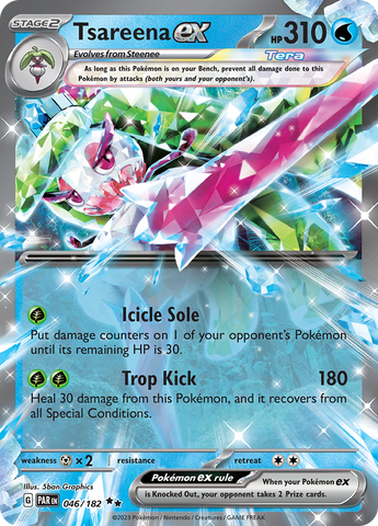 Tsareena ex (046/182) [Scarlet & Violet: Paradox Rift]