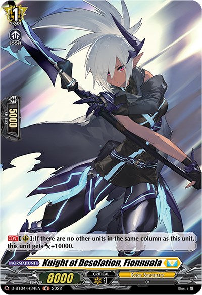 Knight of Desolation, Fionnuala (D-BT04/H34EN) [Awakening of Chakrabarthi]