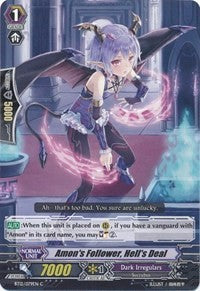 Amon's Follower, Hell's Deal (BT12/079EN) [Binding Force of the Black Rings]