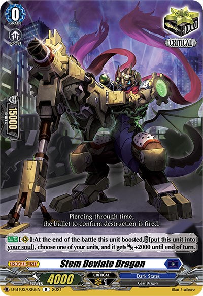 Stem Deviate Dragon (D-BT03/036EN) [Advance of Intertwined Stars]