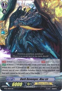 Dark Revenger, Mac Lir (BT12/011EN) [Binding Force of the Black Rings]