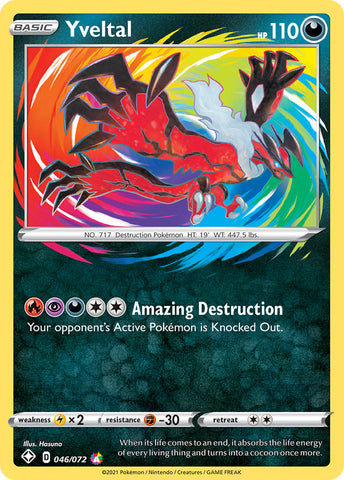 Yveltal (046/072) [Sword & Shield: Shining Fates]