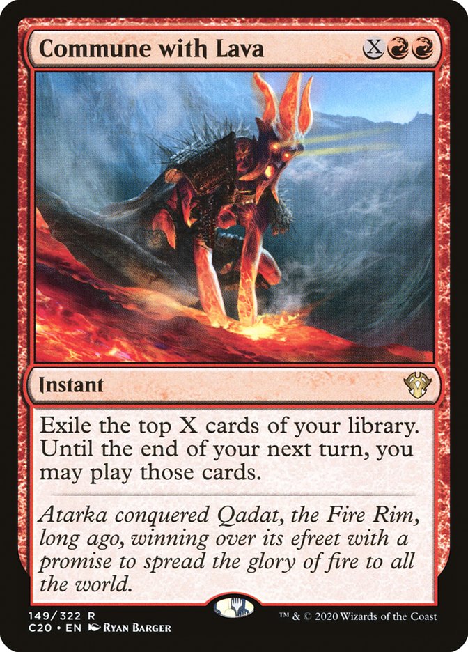 Commune with Lava [Commander 2020]