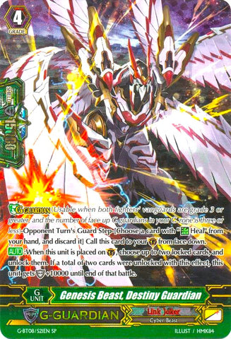 Genesis Beast, Destiny Guardian (G-BT08/S21EN) [Absolute Judgment]