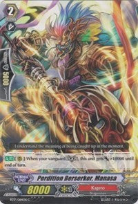 Perdition Berserker, Manasa (BT17/064EN) [Blazing Perdition ver.E]