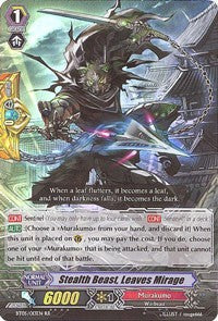 Stealth Beast, Leaves Mirage (BT05/013EN) [Awakening of Twin Blades]