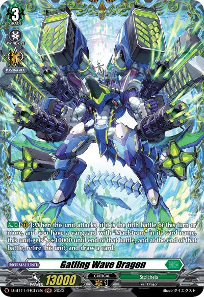 Gatling Wave Dragon (D-BT11/FR37EN) [Clash of the Heroes]