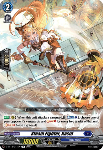 Steam Fighter, Kasid (D-BT13/041EN) [Flight of Chakrabarthi]