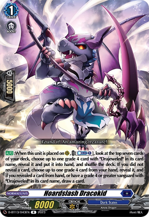 Hoardslash Dracokid (D-BT13/043EN) [Flight of Chakrabarthi]