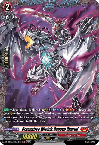 Dragontree Wretch, Ragoon Qimrud (FR) (D-BT13/FR02EN) [Flight of Chakrabarthi]