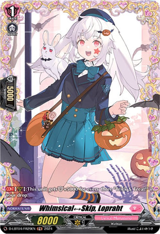 Whimsical Skip, Lopraht (D-LBT04/FR29EN) [Lyrical Monasterio: Trick or Trick!]