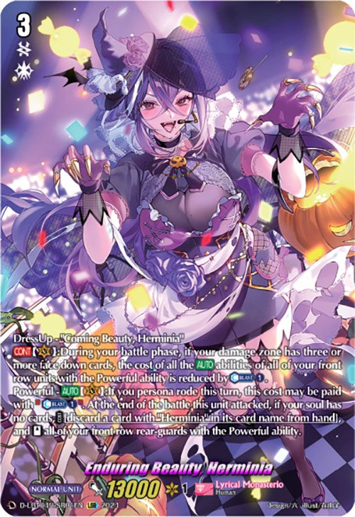 Enduring Beauty, Herminia (D-LBT04/LSR01EN) [Lyrical Monasterio: Trick or Trick!]