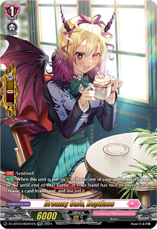 Dreamy Cafe, Reptlass (WO) (D-LBT04/WO01EN) [Lyrical Monasterio: Trick or Trick!]