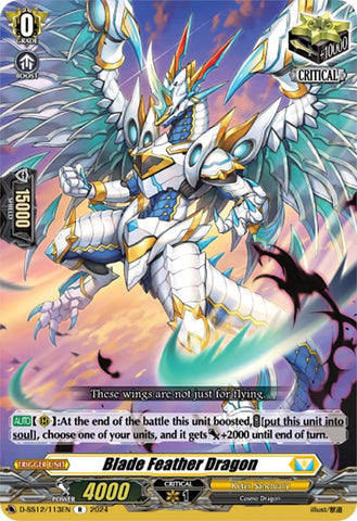 Blade Feather Dragon (D-SS12/113EN) [Triple Drive]