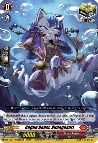 Rogue Beast, Sunegosuri (DZ-TD01/014EN) [Start Up Trial Deck: Dragon Empire]