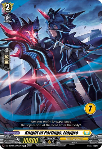 Knight of Partings, Lloygre (7) (DZ-TD04/009EN) [Start Up Trial Deck: Keter Sanctuary]