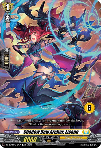 Shadow Bow Archer, Lisana (6) (DZ-TD04/012EN) [Start Up Trial Deck: Keter Sanctuary]