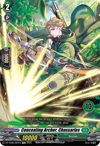 Concealing Archer, Chassarles (10) (DZ-TD05/007EN) [Start Up Trial Deck: Stoicheia]