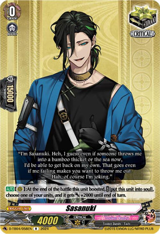 Sasanuki (D-TB04/058EN) [Touken Ranbu ONLINE 2023]