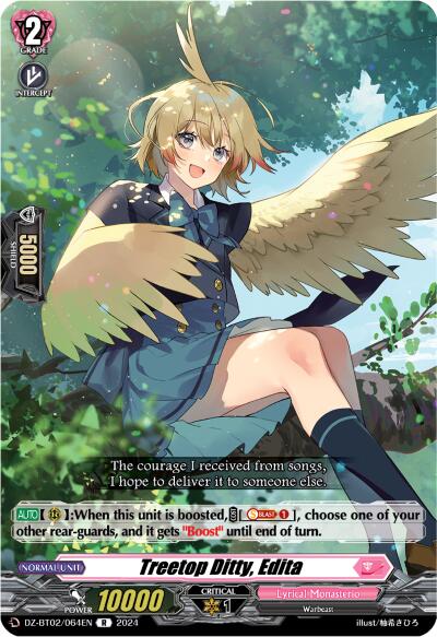 Treetop Ditty, Edita (DZ-BT02/064EN) [Illusionless Strife]