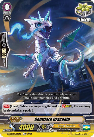 Sentflare Dracokid (DZ-PS01/014EN) [DZ-PS01: Premium Deckset "Jewel Knight"]