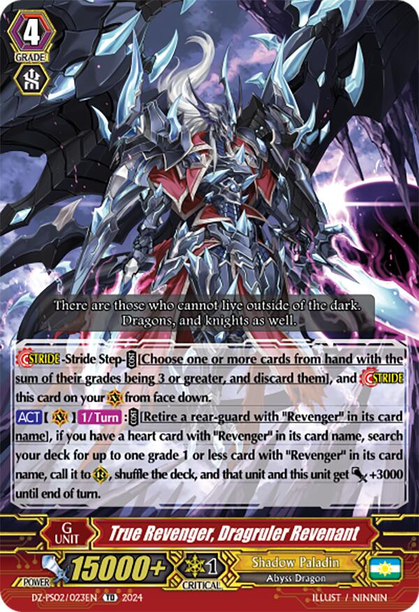 True Revenger, Dragruler Revenant (DZ-PS02/023EN) [DZ-PS02: Premium Deckset “Revenger”]