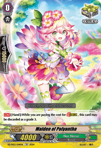 Maiden of Polyantha (DZ-PS03/014EN) [Trial Deck 3: Golden Mechanical Soldier]