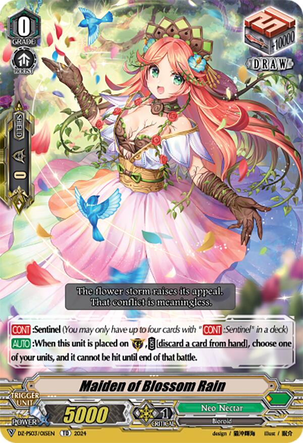 Maiden of Blossom Rain (DZ-PS03/015EN) [Trial Deck 3: Golden Mechanical Soldier]