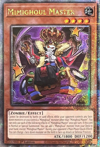 Mimighoul Master (Quarter Century Secret Rare) [INFO-EN090] Quarter Century Secret Rare