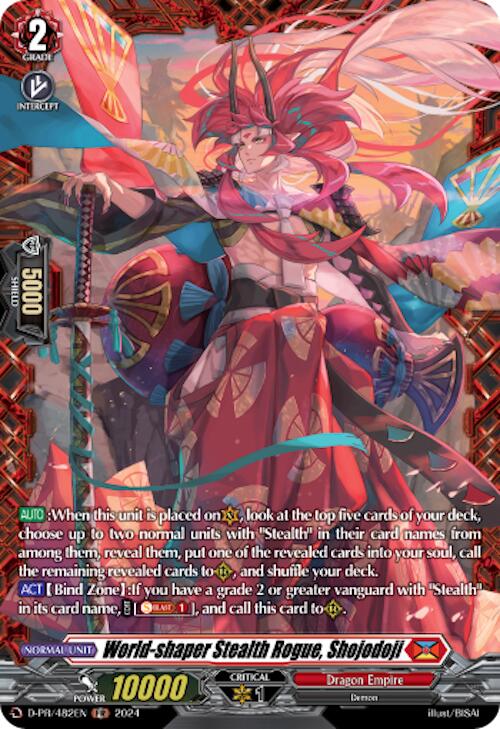 World-shaper Stealth Rogue, Shojodoji (D-PR/482EN) [D Promo Cards]