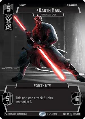 Darth Maul - Revenge at Last (2024 Convention Exclusive) (006/006) [Miscellaneous]