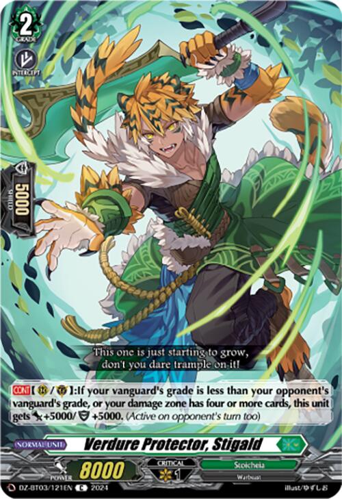 Verdure Protector, Stigald (DZ-BT03/121EN) [Dimensional Transcendence]