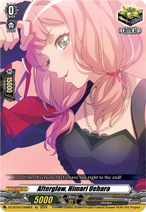 Afterglow, Himari Uehara (DZ-BT03/EX08EN) [Dimensional Transcendence]