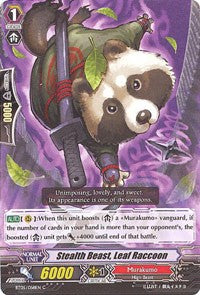 Stealth Beast, Leaf Raccoon (BT05/058EN) [Awakening of Twin Blades]