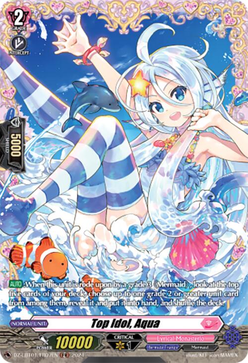 Top Idol, Aqua (DZ-LBT01/FR07EN) [Lyrical Monasterio Sparkling Stars!]