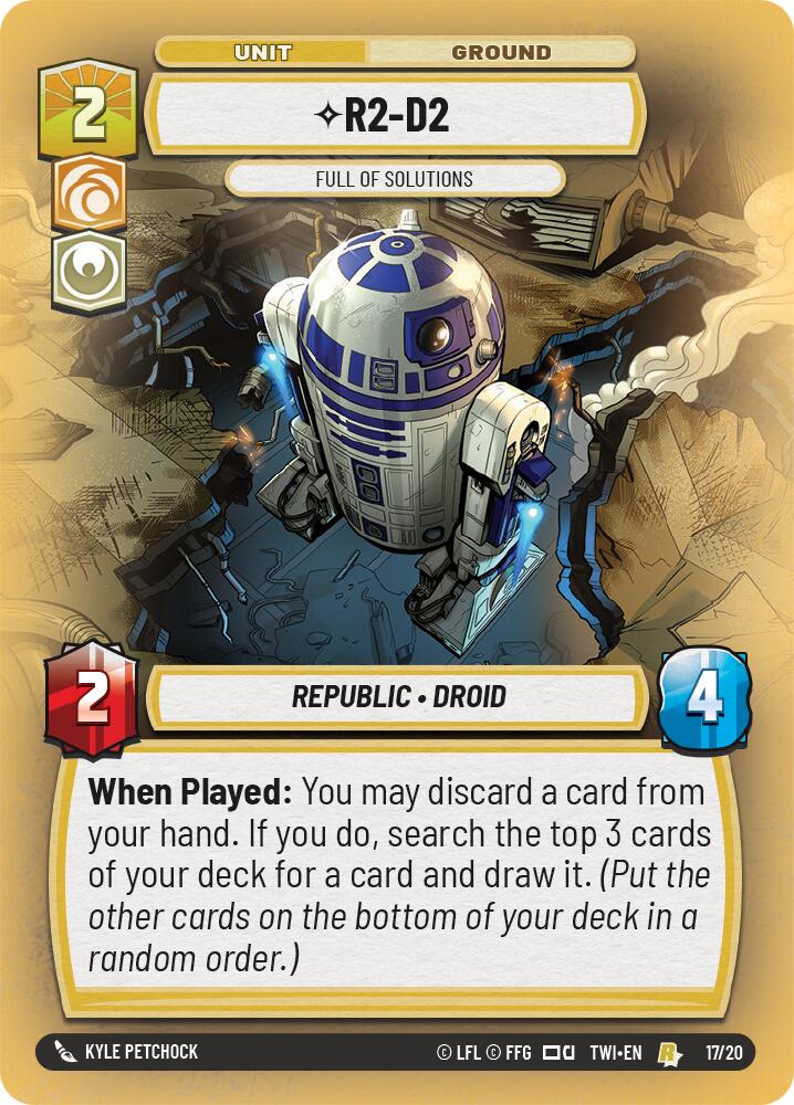 R2-D2 - Full of Solutions (193/257) [Shadows of the Galaxy: Weekly Play]