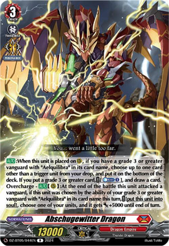 Abschugewitter Dragon (DZ-BT05/044EN) [DZ-BT05: Omniscient Awakening]