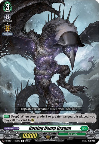 Rotting Usurp Dragon (D-BT04/110EN) [Awakening of Chakrabarthi]