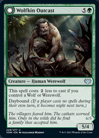 Wolfkin Outcast // Wedding Crasher [Innistrad: Crimson Vow]