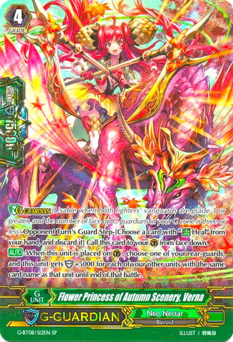 Flower Princess of Autumn Scenery, Verna (G-BT08/S12EN) [Absolute Judgment]