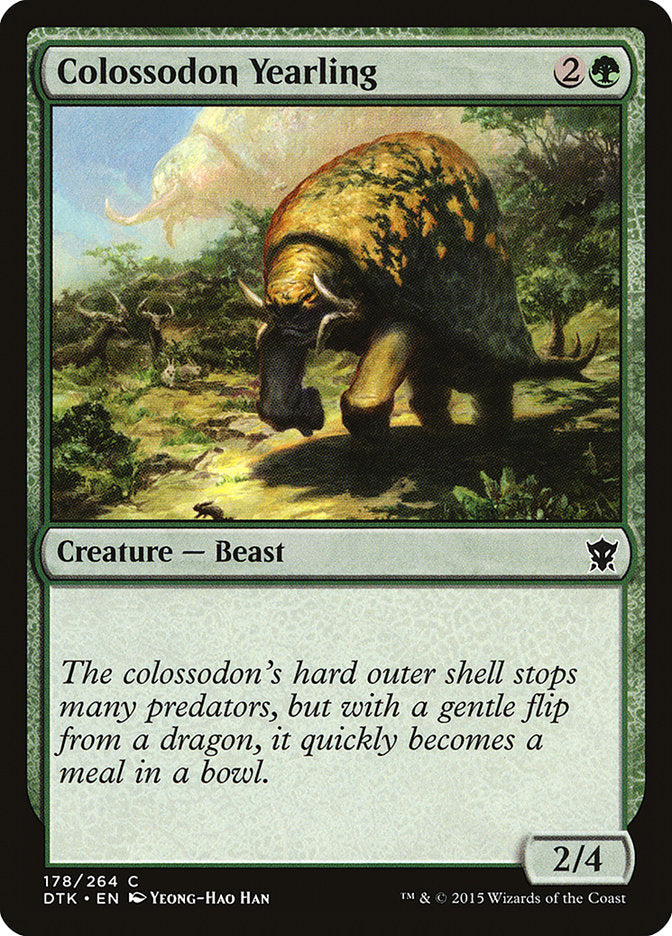 Colossodon Yearling [Dragons of Tarkir]