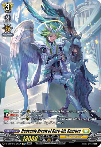 Heavenly Arrow of Sure-hit, Sparare (D-BT04/SP26EN) [Awakening of Chakrabarthi]