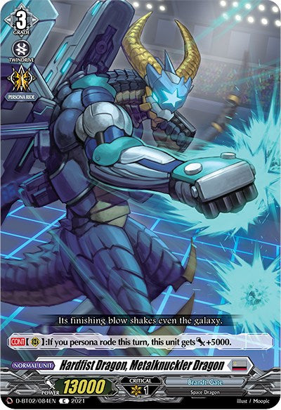 Hardfist Dragon, Metalknuckler Dragon (D-BT02/084EN) [A Brush with the Legends]