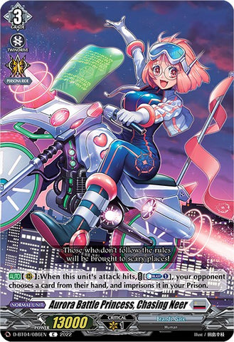 Aurora Battle Princess, Chasing Neer (D-BT04/086EN) [Awakening of Chakrabarthi]