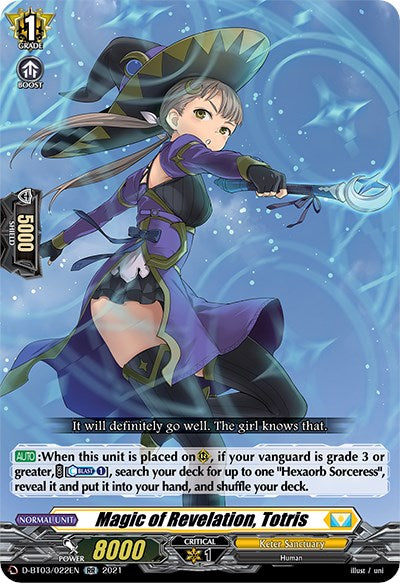 Magic of Revelation, Totris (D-BT03/022EN) [Advance of Intertwined Stars]