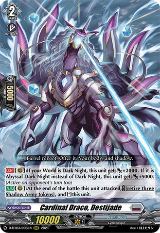 Cardinal Draco, Destijade (D-BT03/006EN) [Advance of Intertwined Stars]