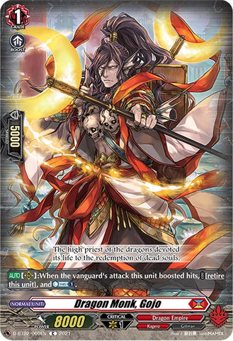 Dragon Monk, Gojo (D-BT02/060EN) [A Brush with the Legends]