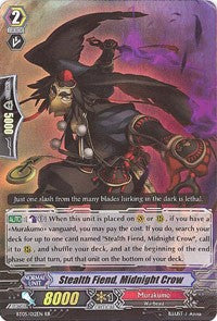 Stealth Fiend, Midnight Crow (BT05/012EN) [Awakening of Twin Blades]