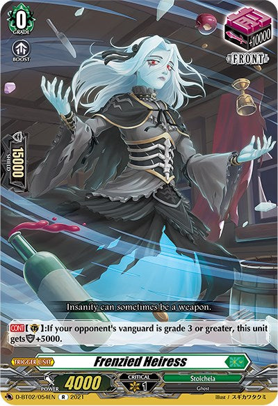 Frenzied Heiress (D-BT02/054EN) [A Brush with the Legends]