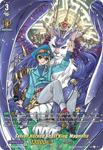 Sylvan Horned Beast King, Magnolia (D-BT03/DSR01EN) [Advance of Intertwined Stars]